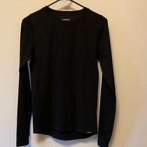 Lands' End Kids Classic Black Extra Layer Top